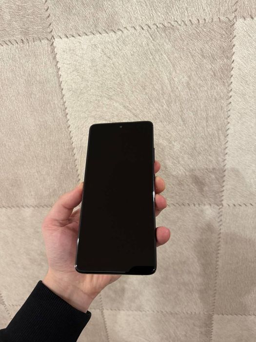 Дисплей Samsung Galaxy S21 Ultra с рамкой чёрный, экран + сенсор