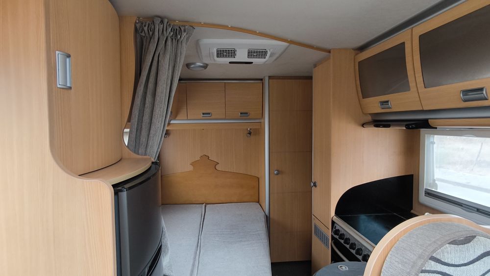 Ducato-Laika 3000cc 160cv full extras, AC cama, suporte moto