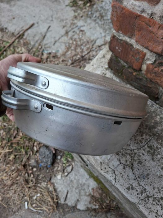 Кастрюля алюминевая (пароварка)