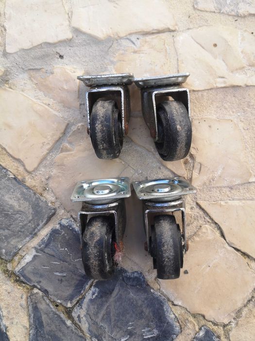 Conjunto de 4 rodízios, 70mm