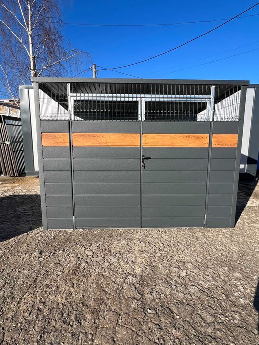 WIATA ŚMIETNIKOWA 3x2 wiata metalowa , wiata na wymiar , producent wiaty