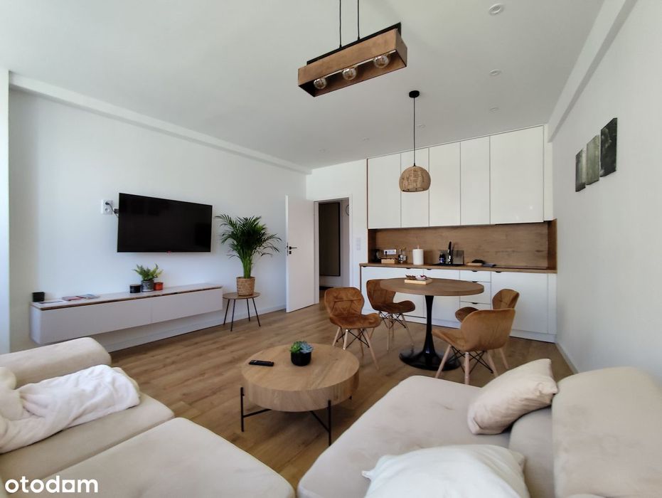 56 m², 2 pokoje, miejskie, balkon - 70m od Galerii Katowickiej - More