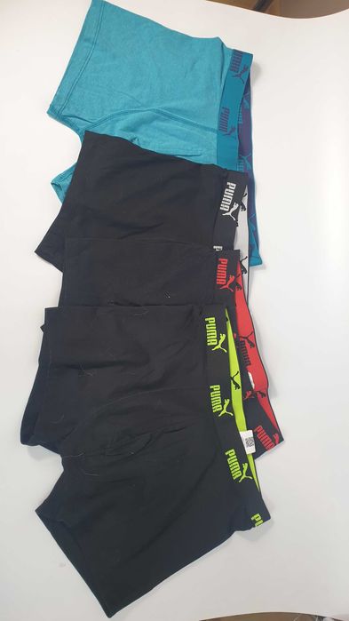 Puma everyday Majtki Bokserki męskie Puma Solid Boxer 4-Pack 4pary roz  XL