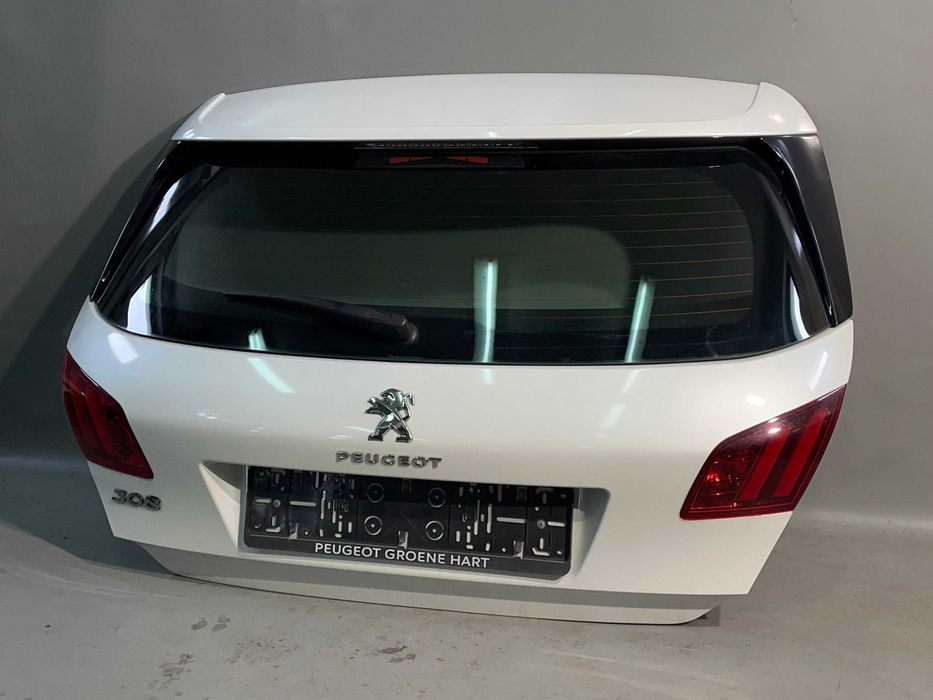 klapa bagażnika peugeot 308 t9 hb biała kwed