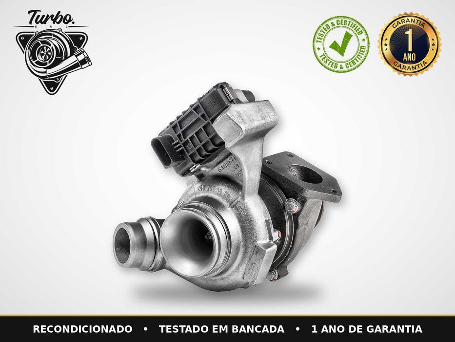 Turbo Reconstruído Garrett 767378 BMW 118d / 318d / X1 2.0d N47