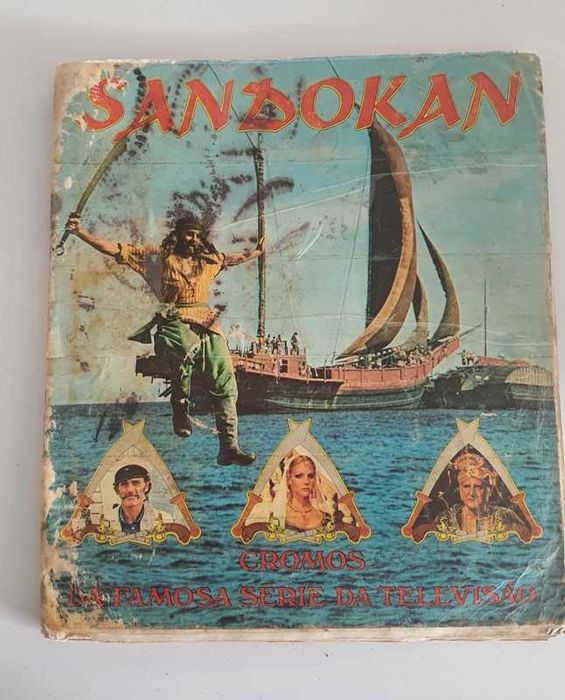Sandokan caderneta de cromos