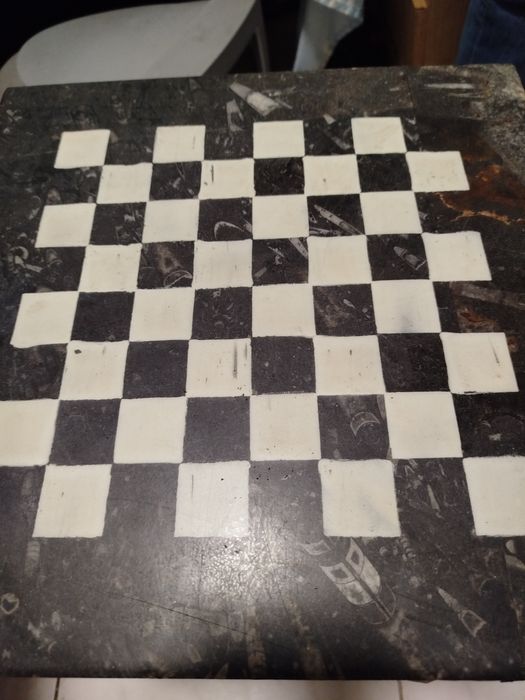 Xadrez mármore luxo