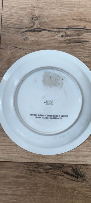 Stara porcelana Wawel talerze 24 cm