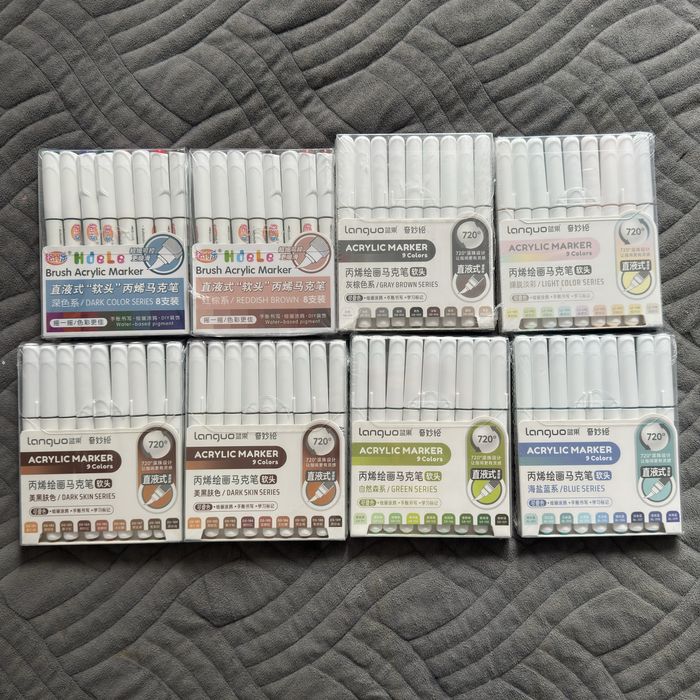 Акрилові маркери Languo