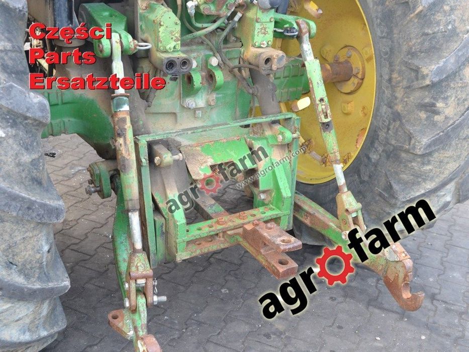 John Deere 4650 części, skrzynia biegów, silnik