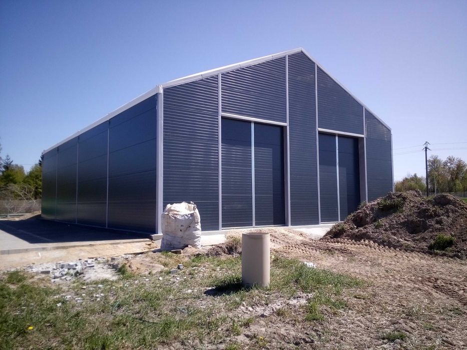 Hale Stalowe i Namiotowe–Szybki Montaż realizacja 4-8tyg