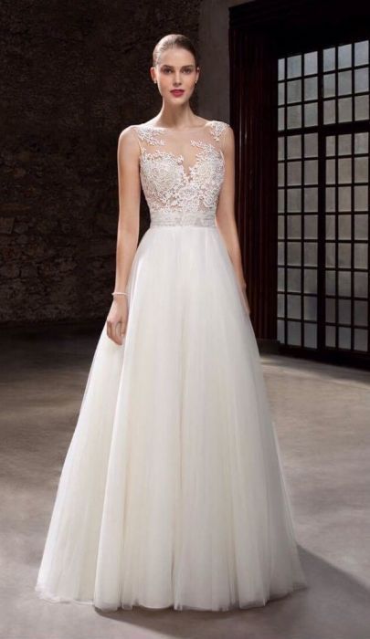 Suknia ślubna ivory, Cosmobella 7826