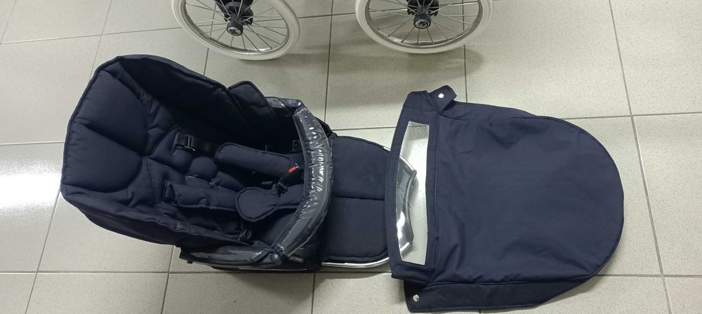 Carrinho trio completo BEBECAR como novo