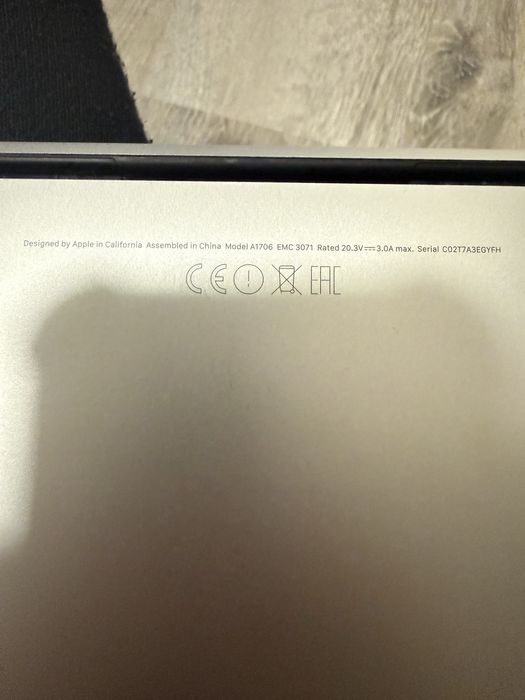 Macbook Pro (13-inch 2016)