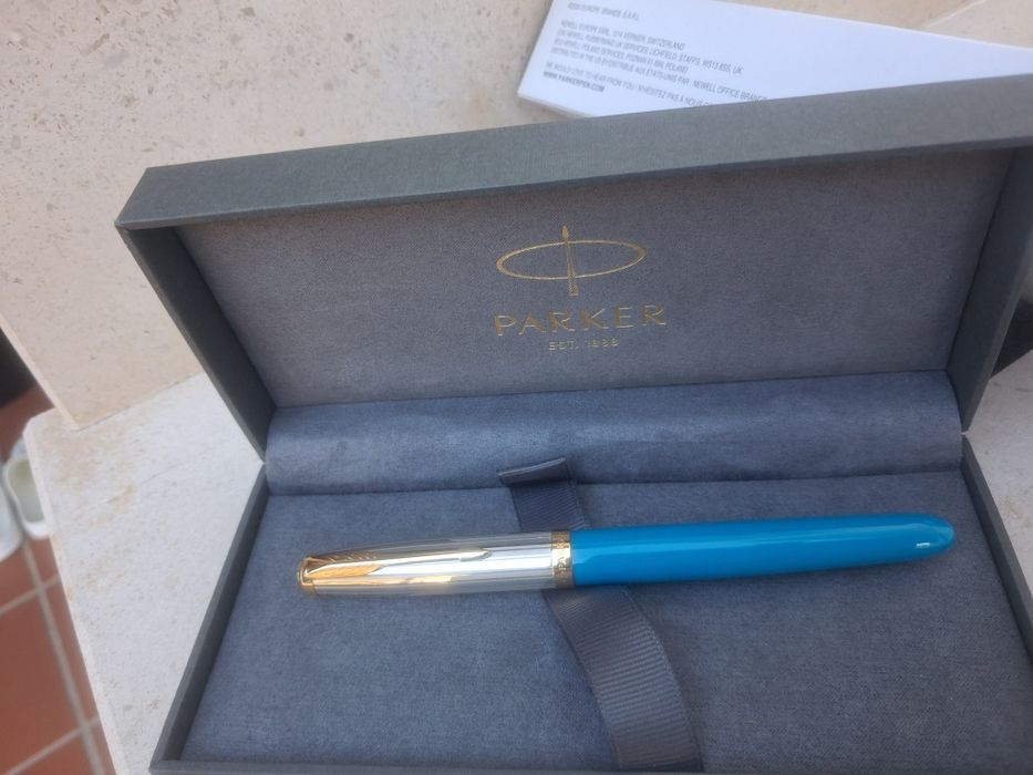 Caneta Parker Premium 51 GT azul