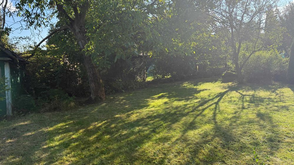 Ogródek działkowy obok Ogrody Andersa, działka ROD Biała Róża Gliwice