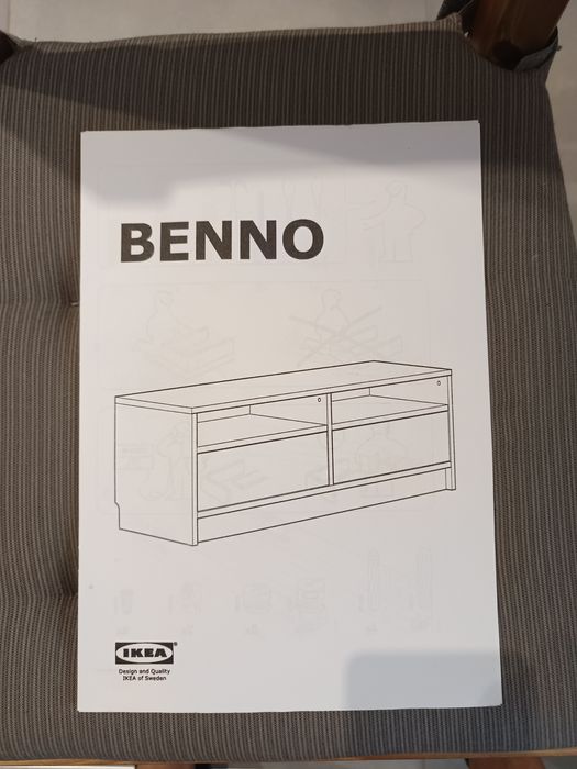 Szafka pod telewizor Ikea Benno