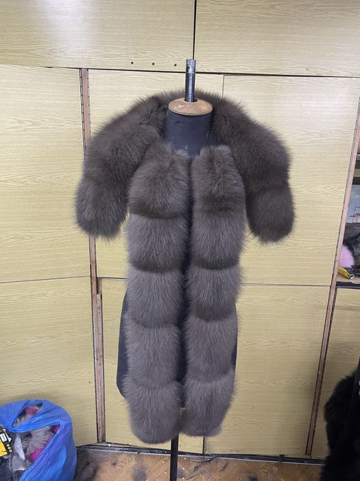 Опушка з натурального хутра песця