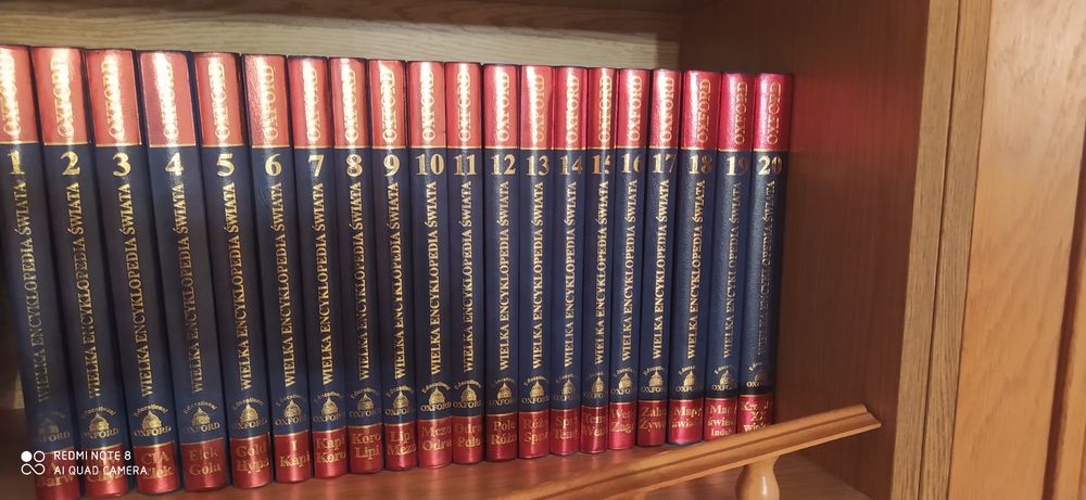 Wielka Encyklopedia Świata Oxford 20 tomów