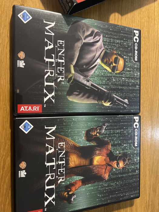 Gra PC Enter the Matrix | Wydanie Premierowe BOX 4CD | Kolekcjonerska