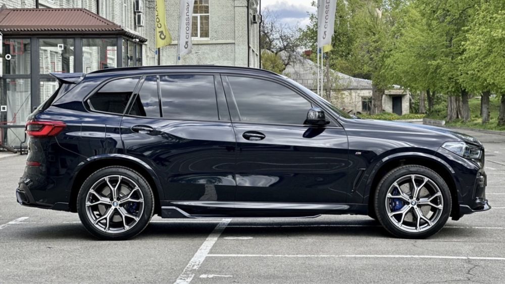 Обвес M-Performance BLACK KNIGHT PARADIGMA BMW X5 G05 Губа Лезвия