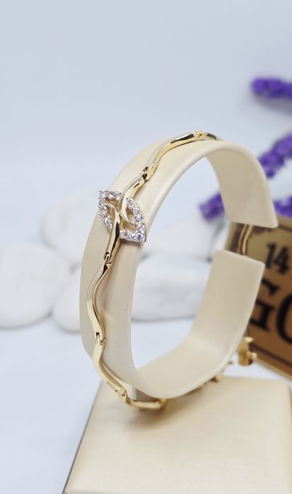 Złota bransoletka próba 585 14k