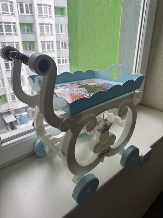 Ельза столик -каляска для іграшок