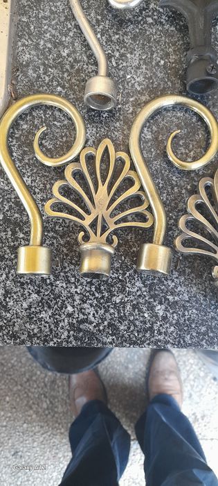 Apliques para portões ou portas em Latão e ferro