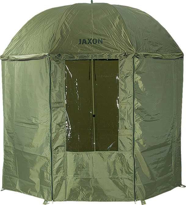 Зонт палатка с тентом и окном на рыбалку Jaxon AK-KZS039 Польша