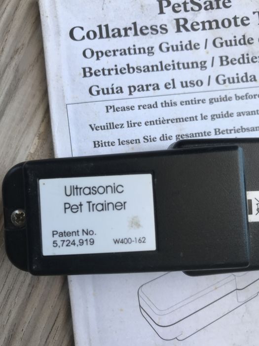 Pet Safe ultrasonic pet trainer (treino canino)
