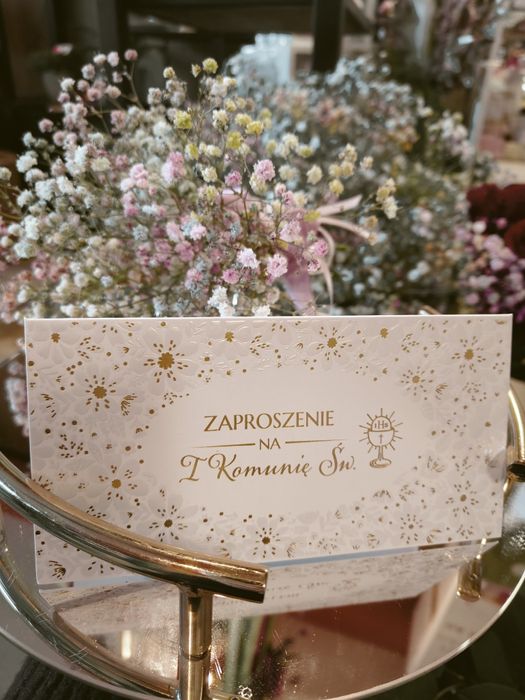 Zaproszenie na Pierwszą Komunię Świętą