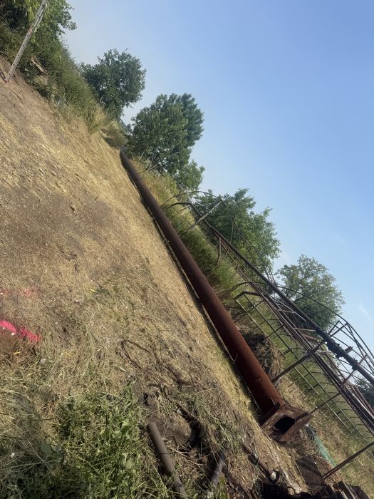 Rura stalowa 25m długa 50 cm średnicy