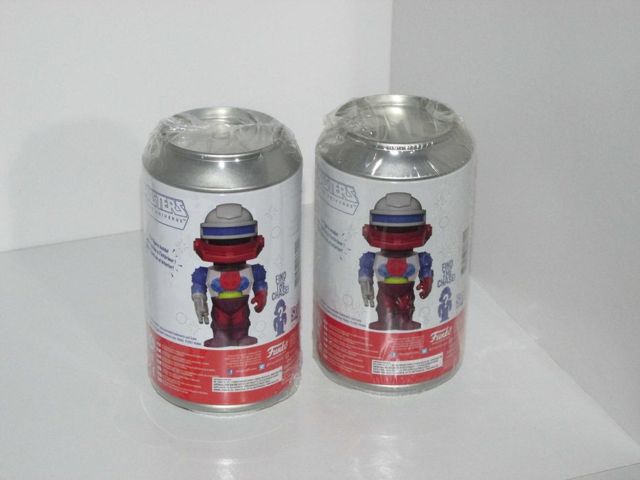 2x SODA Figure Masters Of The Universe Roboto Novos
