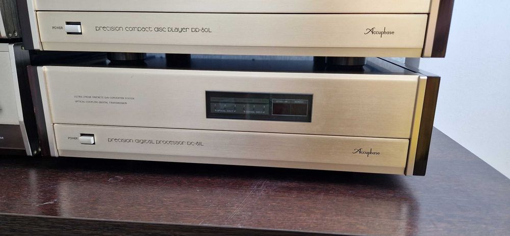 Accuphase DAC DC-81L + Transport DP-80L – referencyjny zestaw Hi End - UNIKAT !