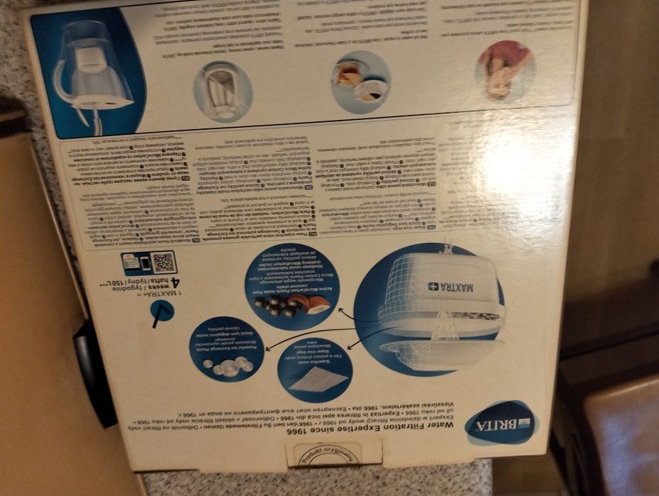 Nowy dzbanek 3,5 litra XL - Brita do filtrowania wody .