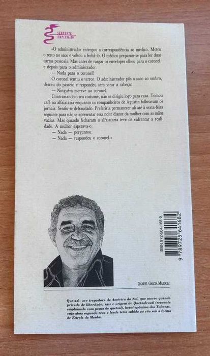 Livro Ninguém escreve ao Coronel