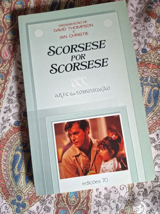 três livros de cinema coleção Arte e Comunicação realização Scorcese
