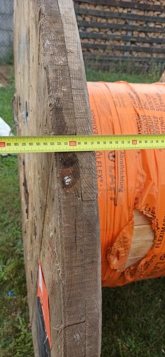 Szpula po kablu na stół do ogrodu