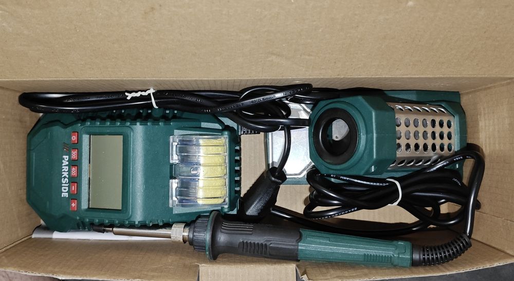 Estação de Soldadura Digital Parkside.