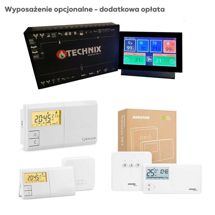 Kocioł piec na PELLET EKOGROSZEK Adamkiewicz 5 KLASA 10-48 kW