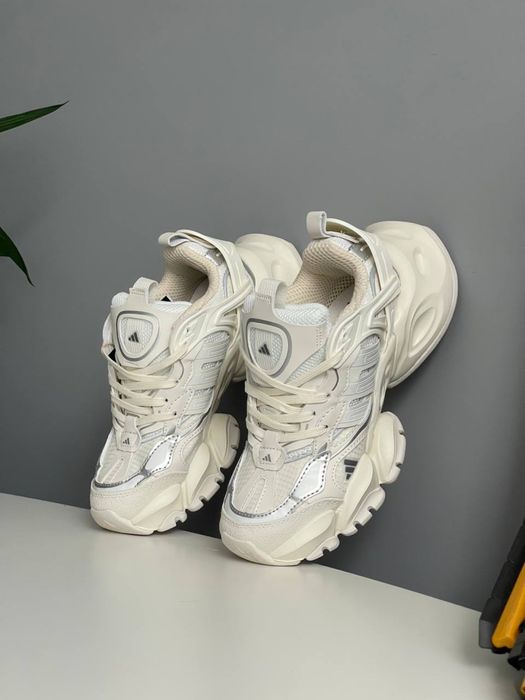 Кросівки Adidas Vento XLG Runner Deluxe Cloud White Grey • Адідас хлдж (білі)