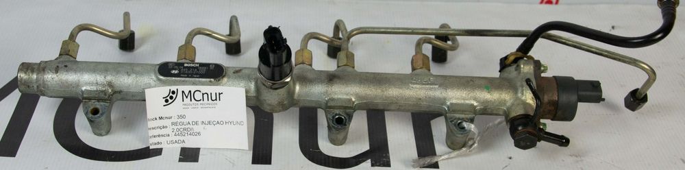 Regua Injecao Hyundai Santa F Iii Ref: 0445214026,3140027000