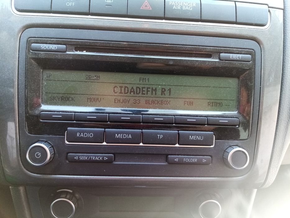 Display / ecrã de informações VOLKSWAGEN Polo (6R, 6C)