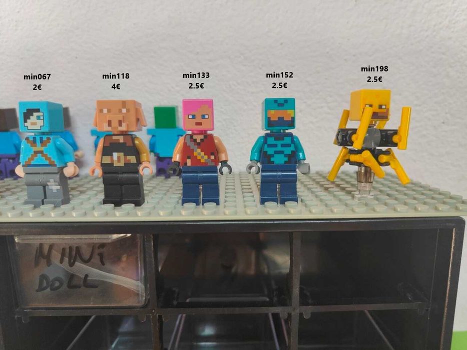 Lote Minifiguras Lego Minecraft