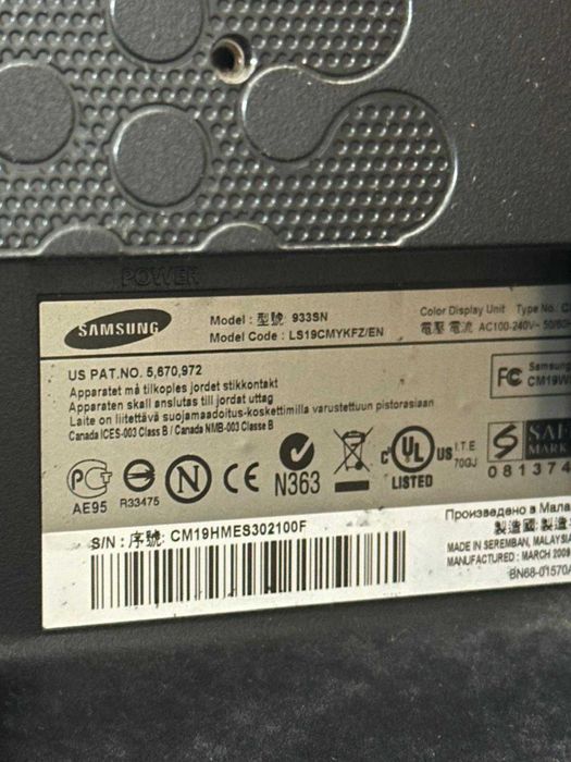 Monitor de Computador Samsung
