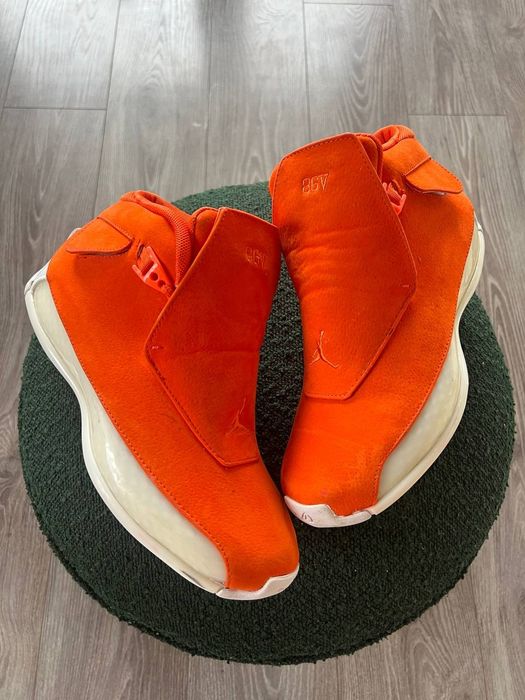 Sneakersy, Buty Air Jordan 18 Retro "Campfire Orange" Limited Edition