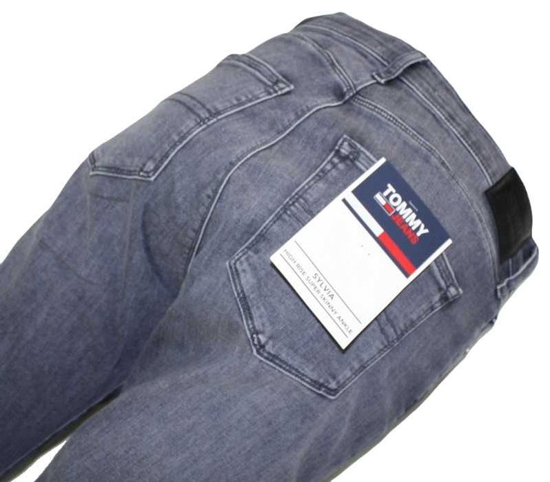 Jeansy Tommy Jeans Sylvia High Rise Skinny szare Hilfiger nowe W31/L30