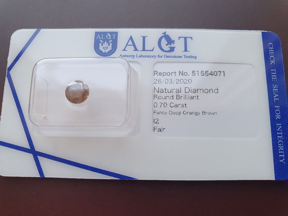 Diament Brylant 0,70 Carat CERTYFIKAT Tanio!