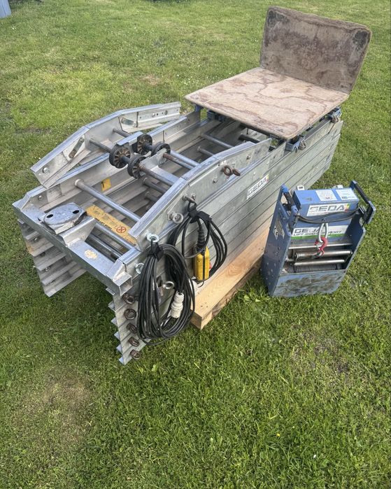 Winda dekarska GEDA lift Comfort 250 11,5m drabina dekarska