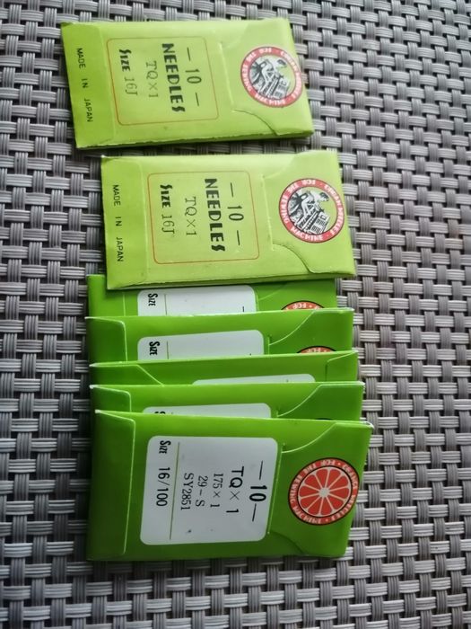 Igły do maszyn krawieckich przemysłowych
